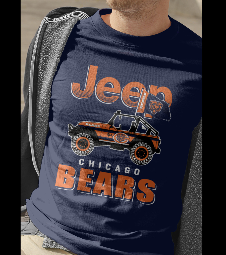 Jeep Chicago Bears T-Shirt