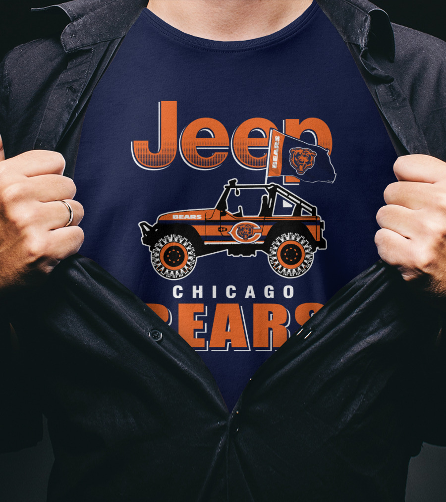 Jeep Chicago Bears T-Shirt