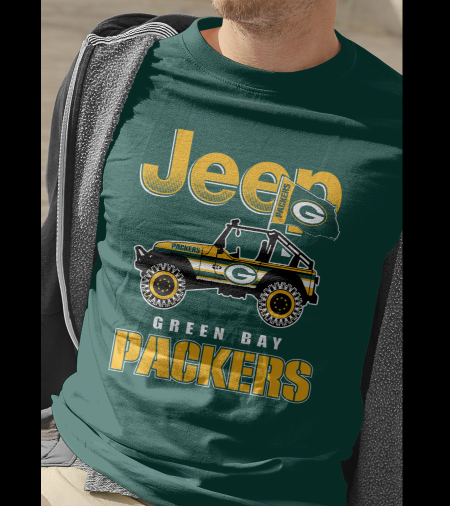 Jeep Green Bay Packers T-Shirt