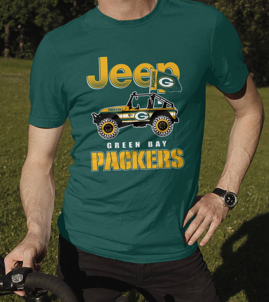 Jeep Green Bay Packers T-Shirt