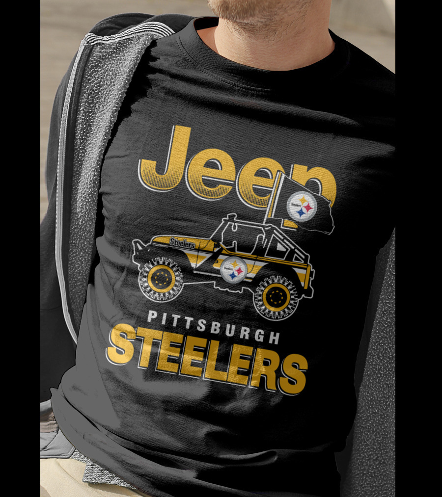 Pittsburgh Steelers Jeep T-Shirt