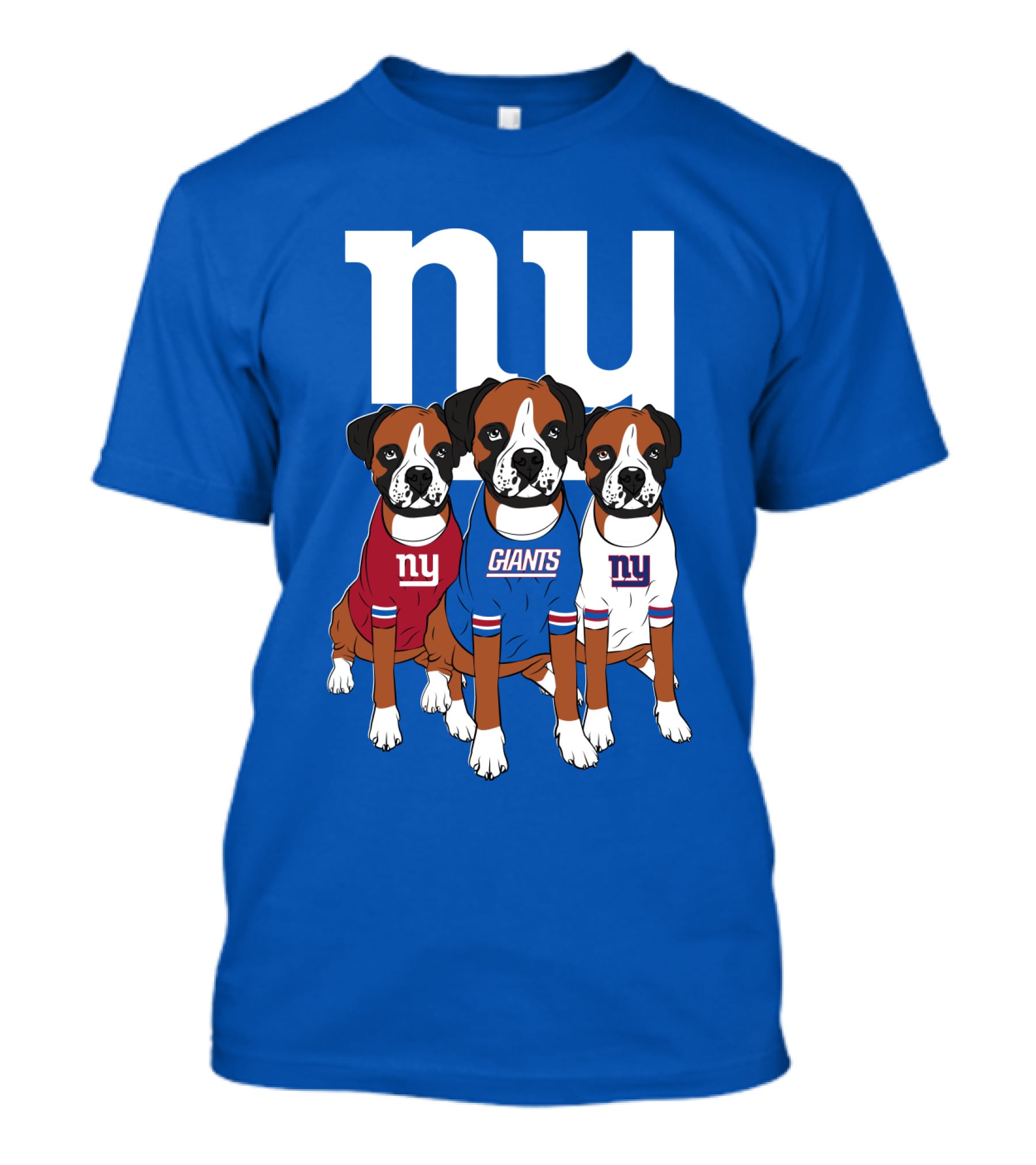 New York Giants Three Boxer T-Shirt