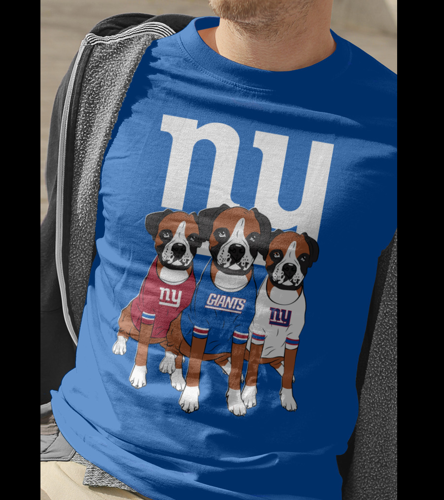 New York Giants Three Boxer T-Shirt