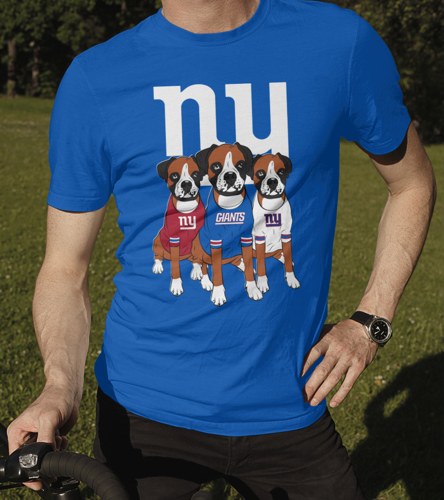 New York Giants Three Boxer T-Shirt