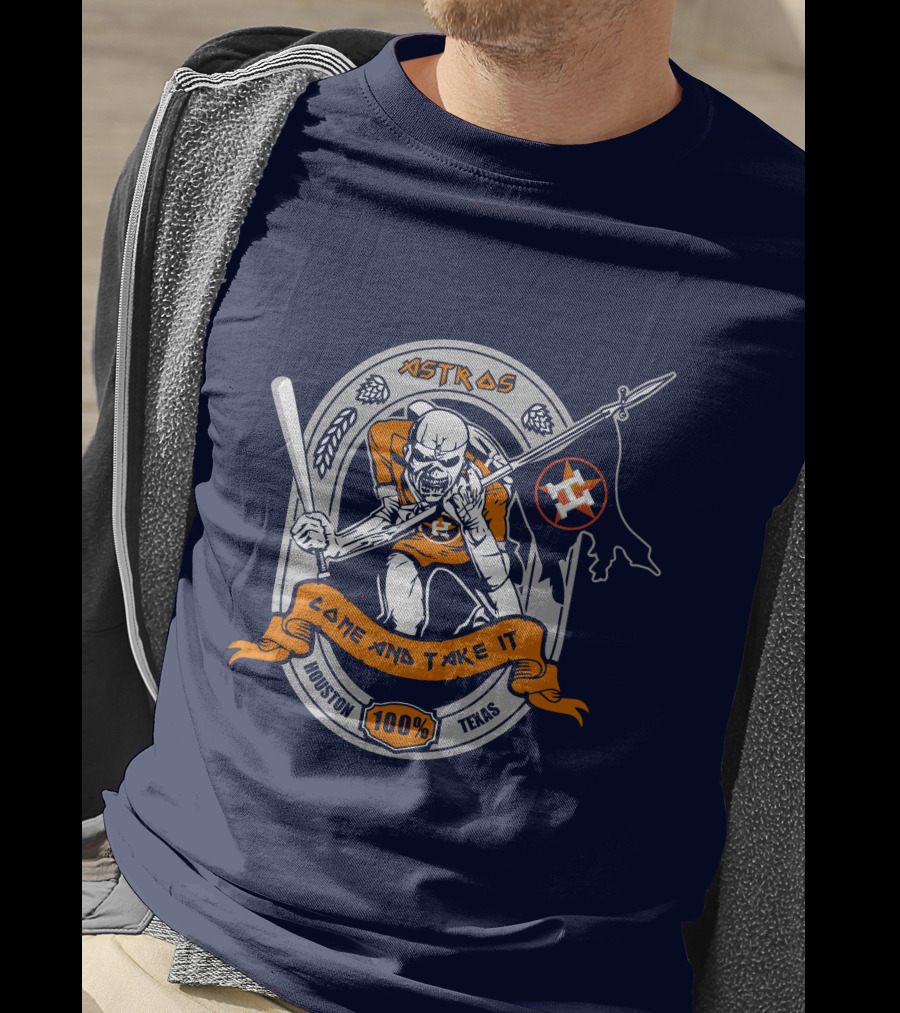 Astros Come And Take It Houston 100% Texas T-Shirt