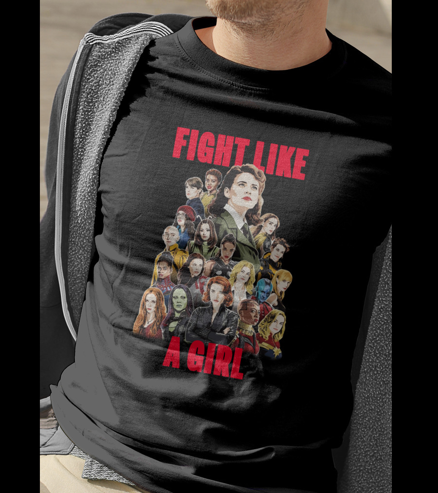 Fight Like A Girl Heroes T-Shirt