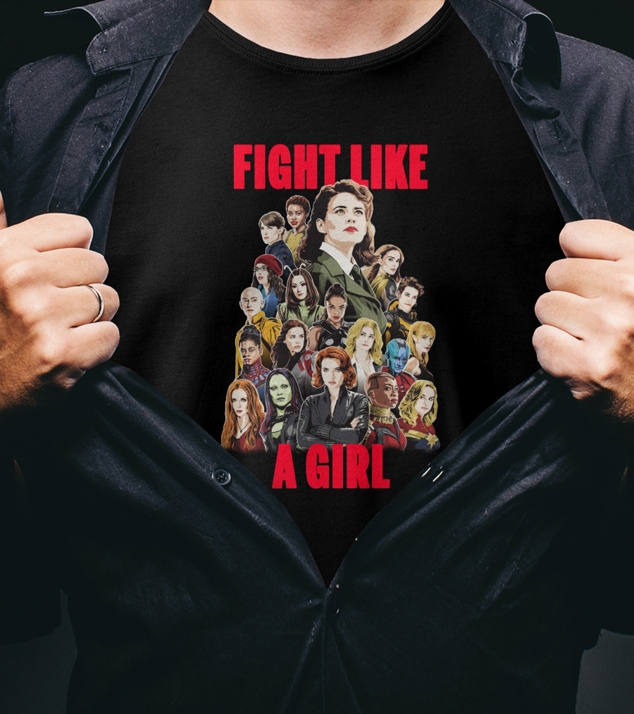 Fight Like A Girl Heroes T-Shirt