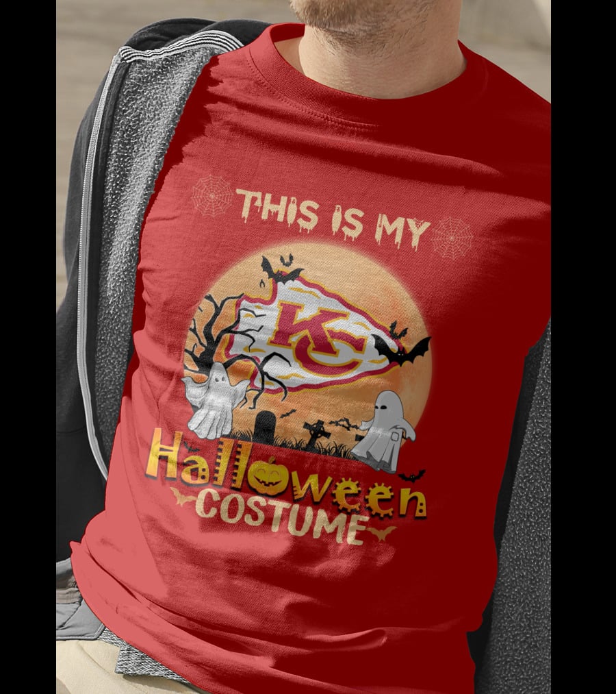 This Is My Kansas City Chiefs Halloween Costume T-Shirt