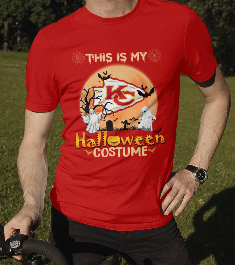 This Is My Kansas City Chiefs Halloween Costume T-Shirt