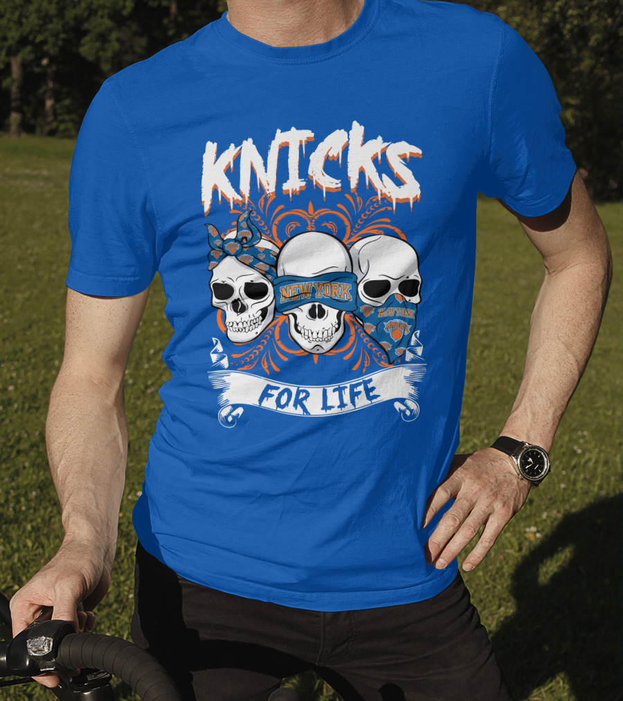 Knicks New York For Life T-Shirt