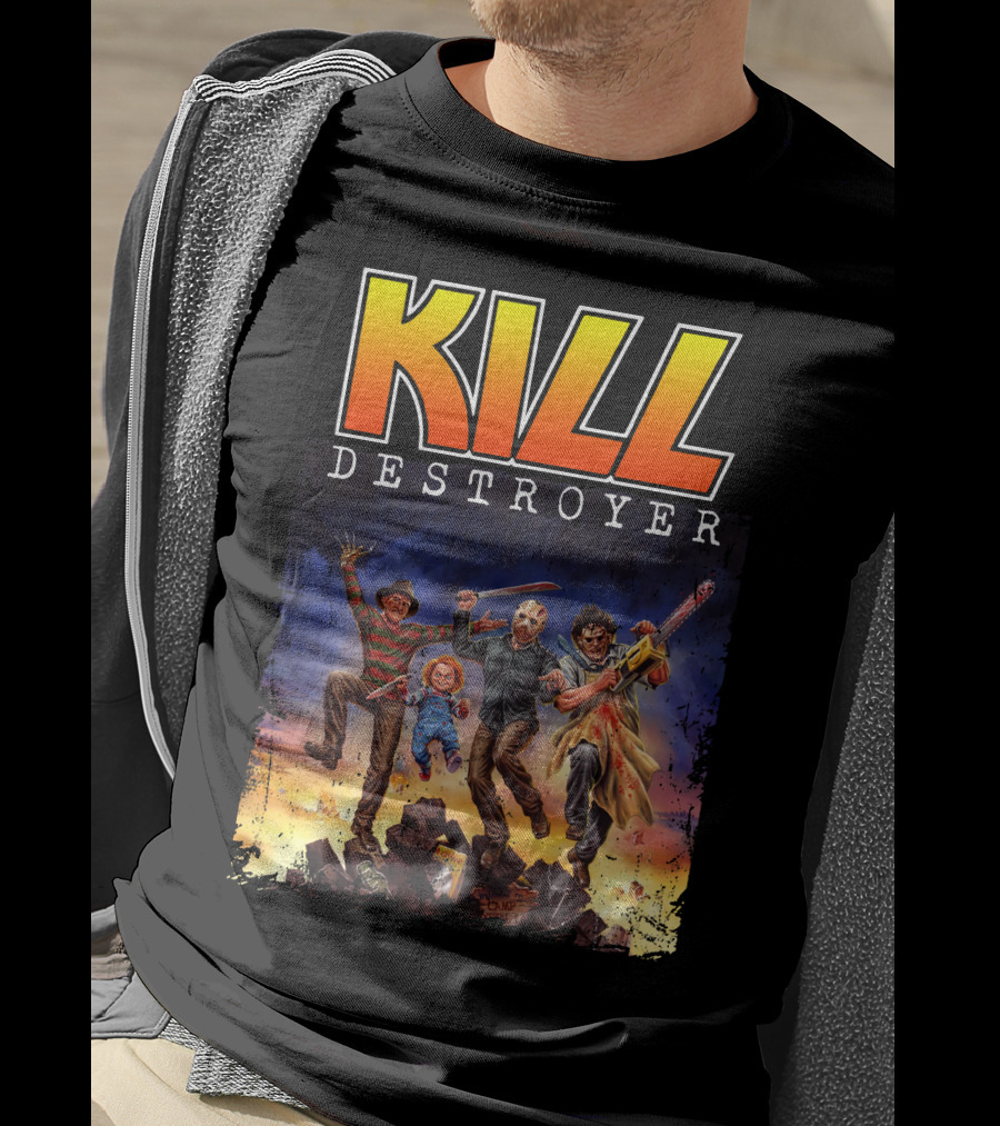Kill Destroyer Killer Team-Up Art T-Shirt