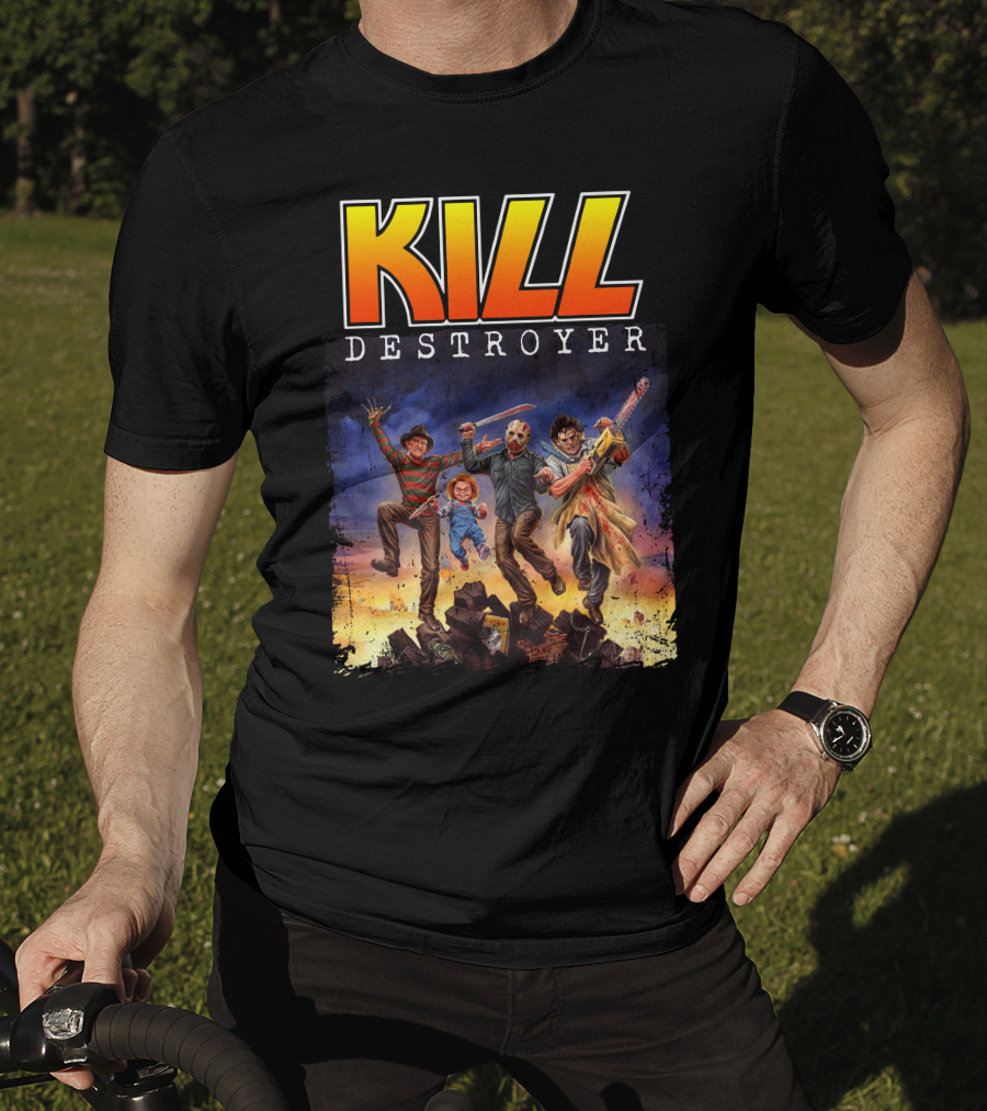 Kill Destroyer Killer Team-Up Art T-Shirt