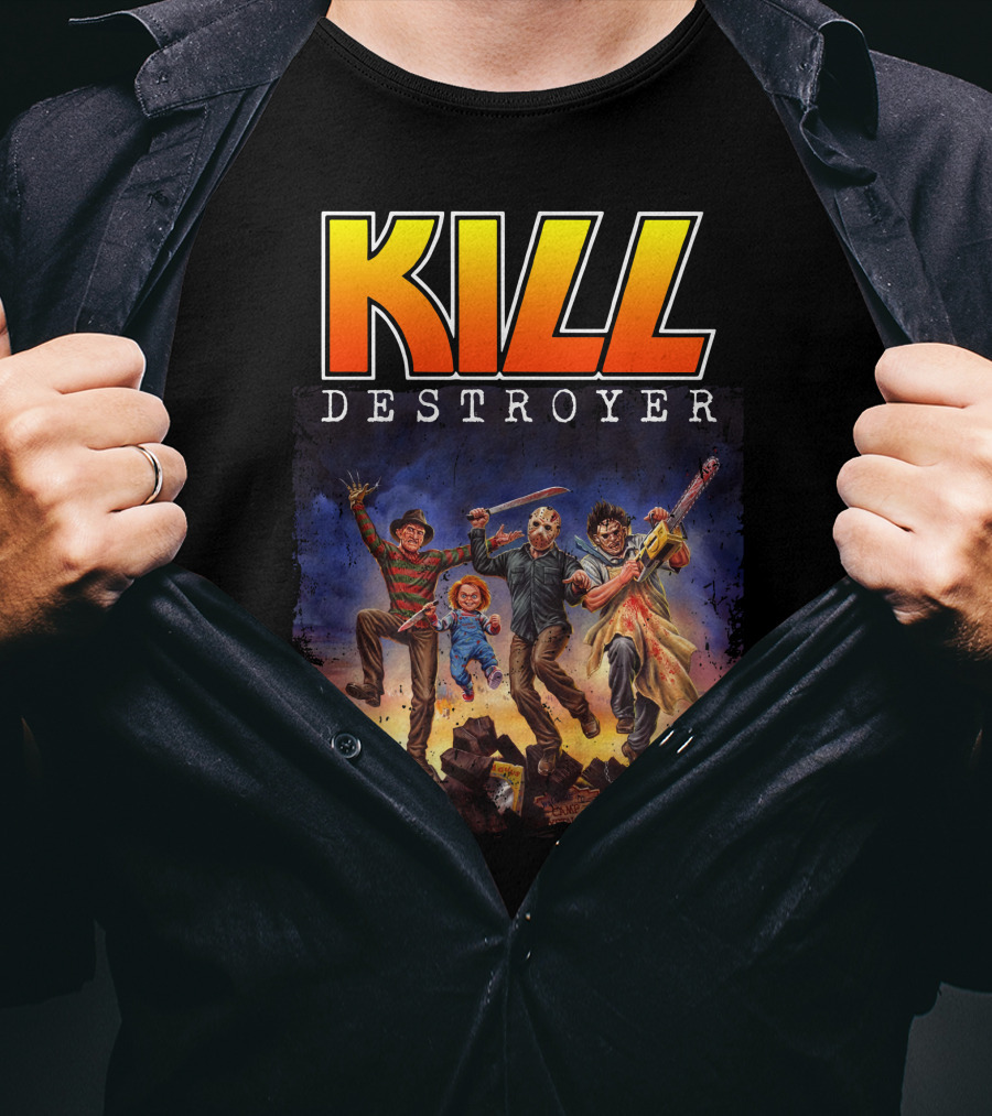 Kill Destroyer Killer Team-Up Art T-Shirt
