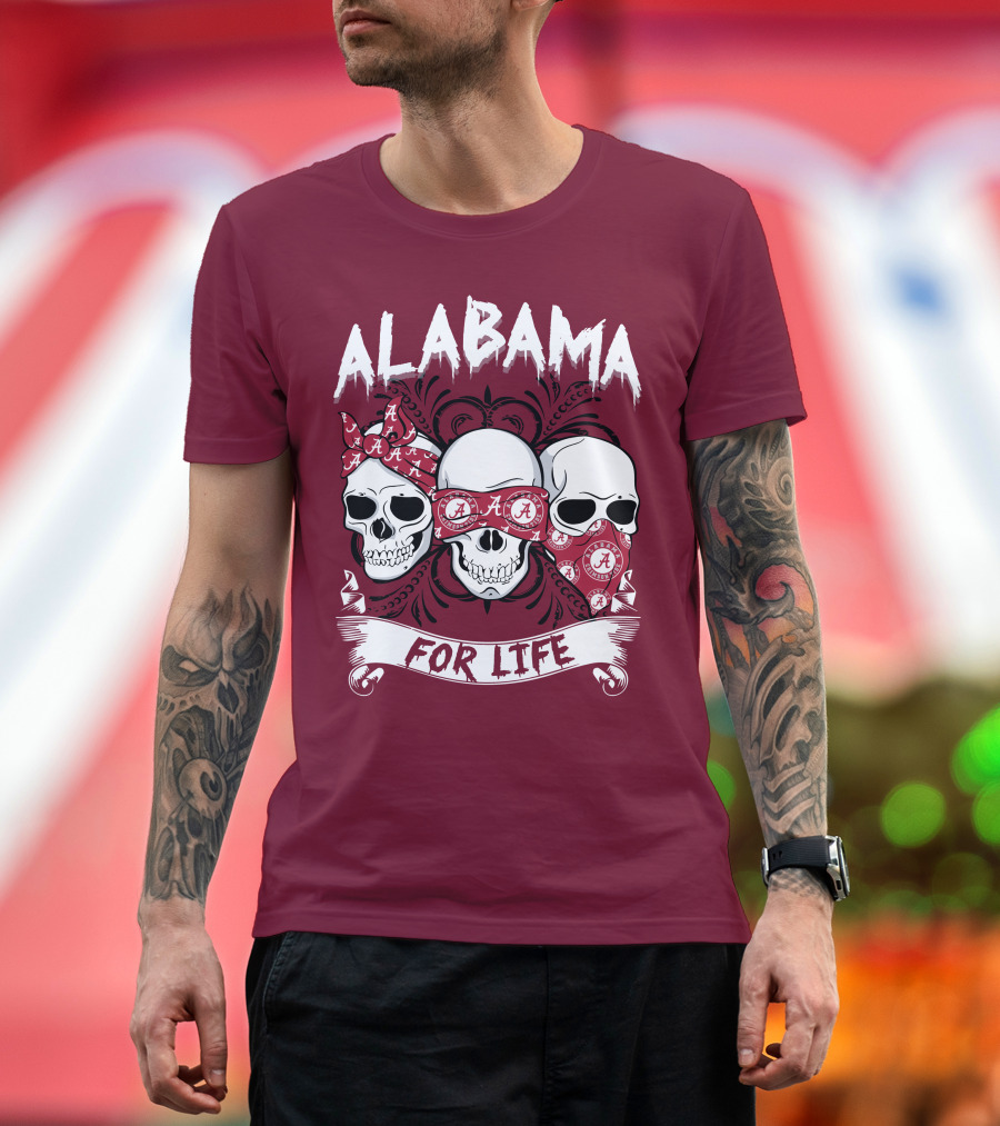 Alabama A A A For Life T-Shirt