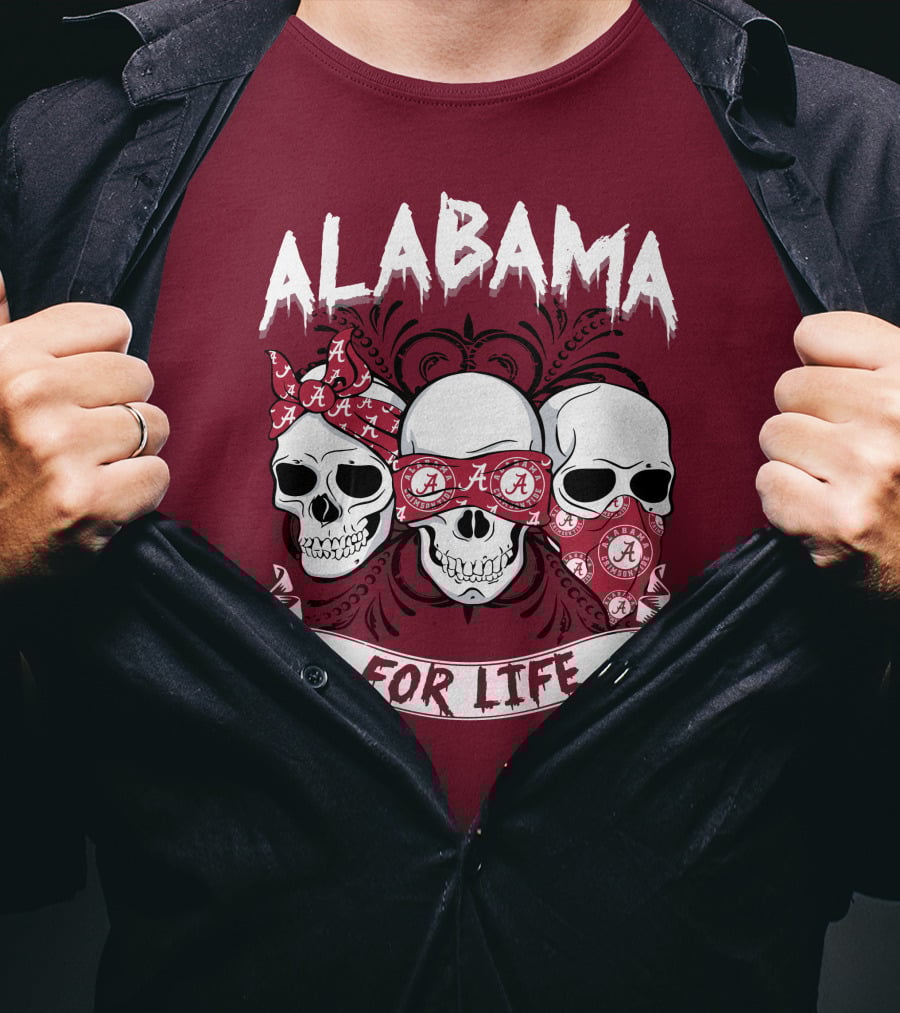 Alabama A A A For Life T-Shirt