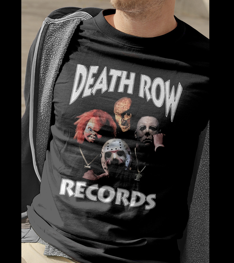 Death Row Records Horror Icons T-Shirt