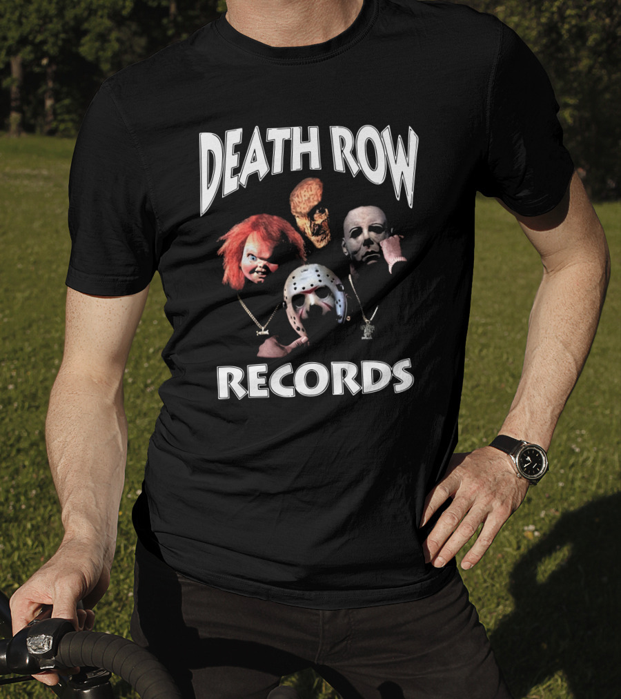 Death Row Records Horror Icons T-Shirt