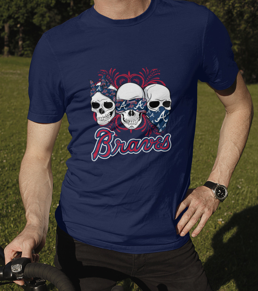 Braves Skull Bandana T-Shirt