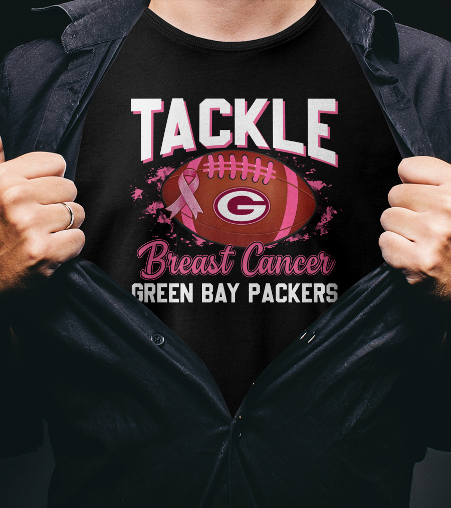 Tackle Breast Cancer Green Bay Packers T-Shirt