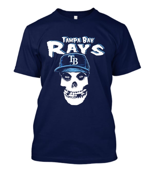 Tampa Bay Rays Tb Skull T-Shirt