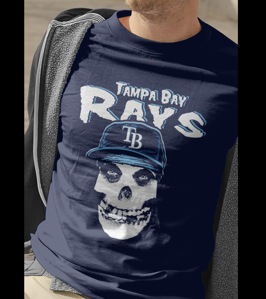 Tampa Bay Rays Tb Skull T-Shirt