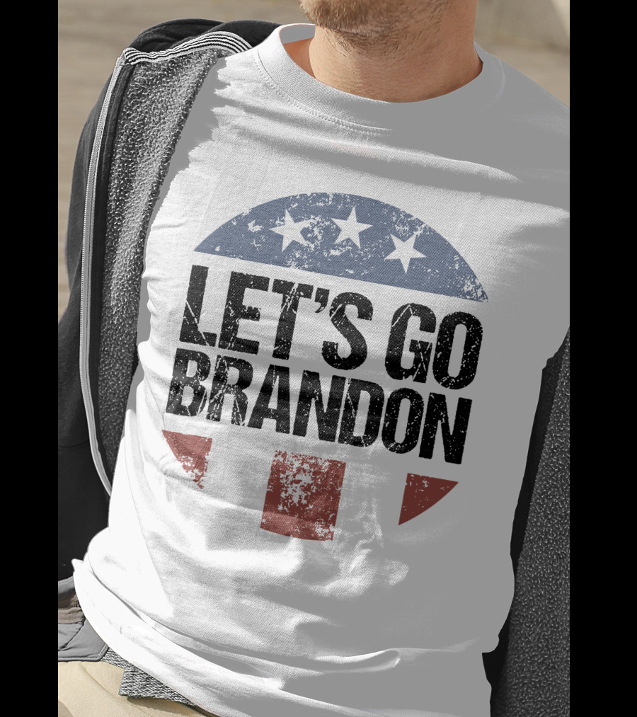 Let's Go Brandon Stars And Stripes T-Shirt