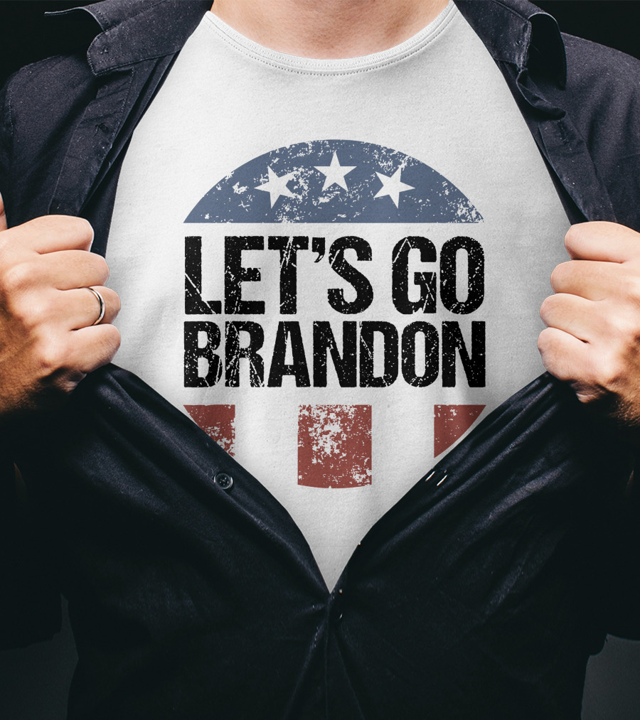 Let's Go Brandon Stars And Stripes T-Shirt