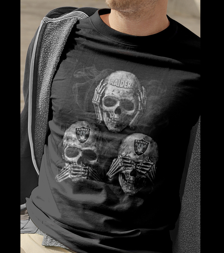 Raider Skull Edition Raiders Трио T-Shirt