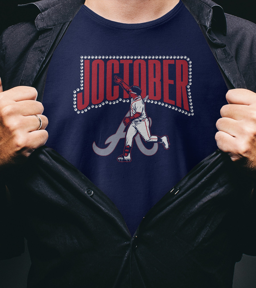 Joc Pederson Joctober Braves Baseball Celebration T-Shirt
