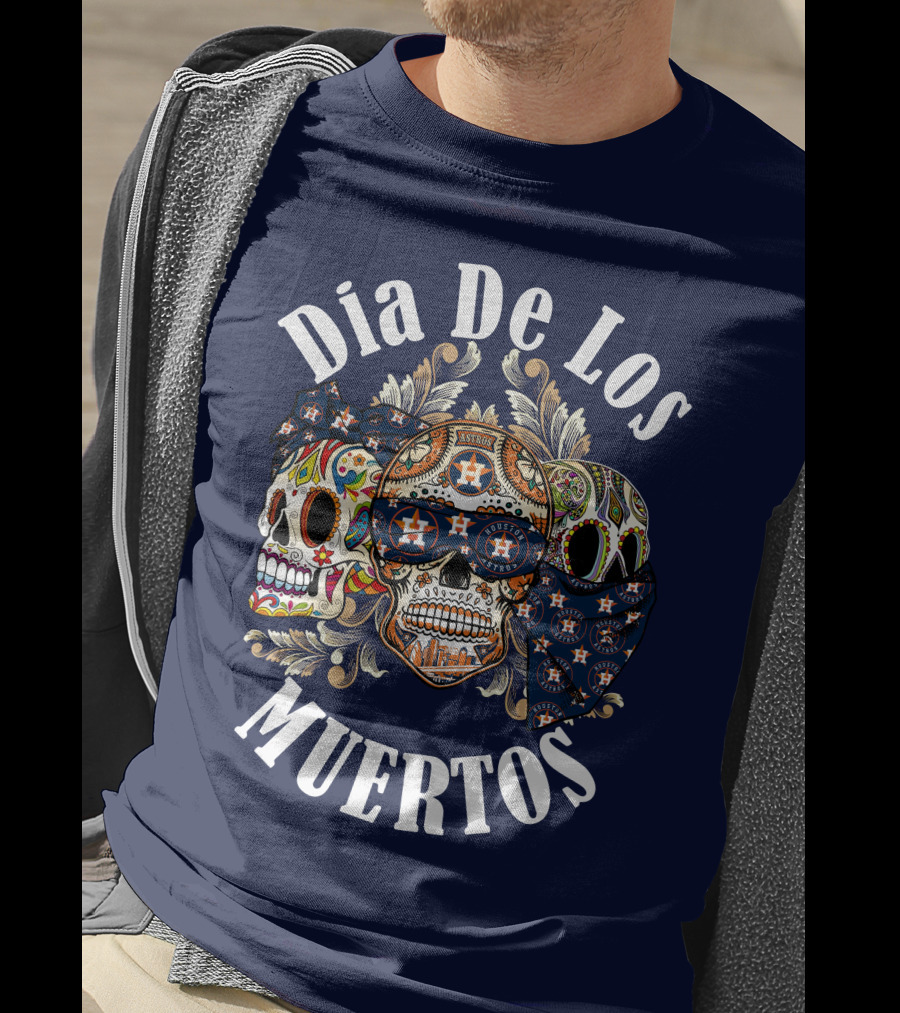 Dia De Los Muertos Houston Astros T-Shirt
