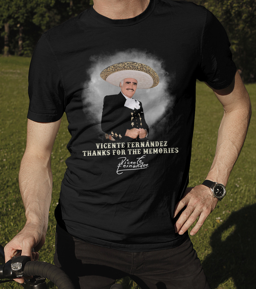 Vicente Fernández Thanks For The Memories T-Shirt