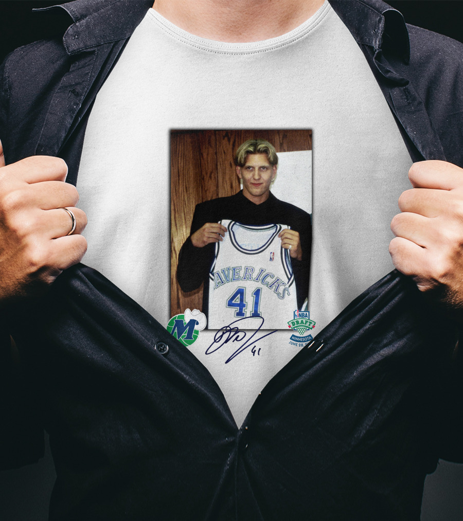 Nba Draft Mavericks 41 June 1998 T-Shirt
