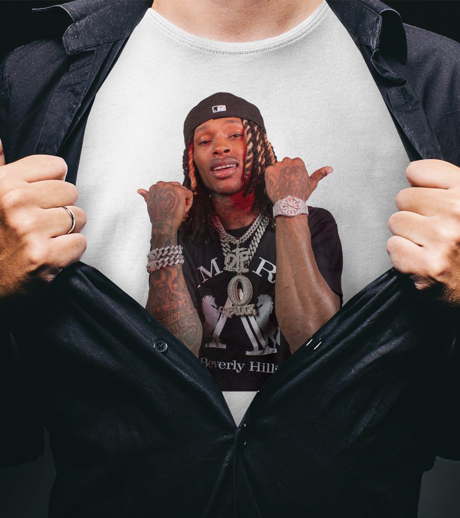 Tekashi 69 King Von M Beverly Hills Chain Tattoos Cap T-Shirt