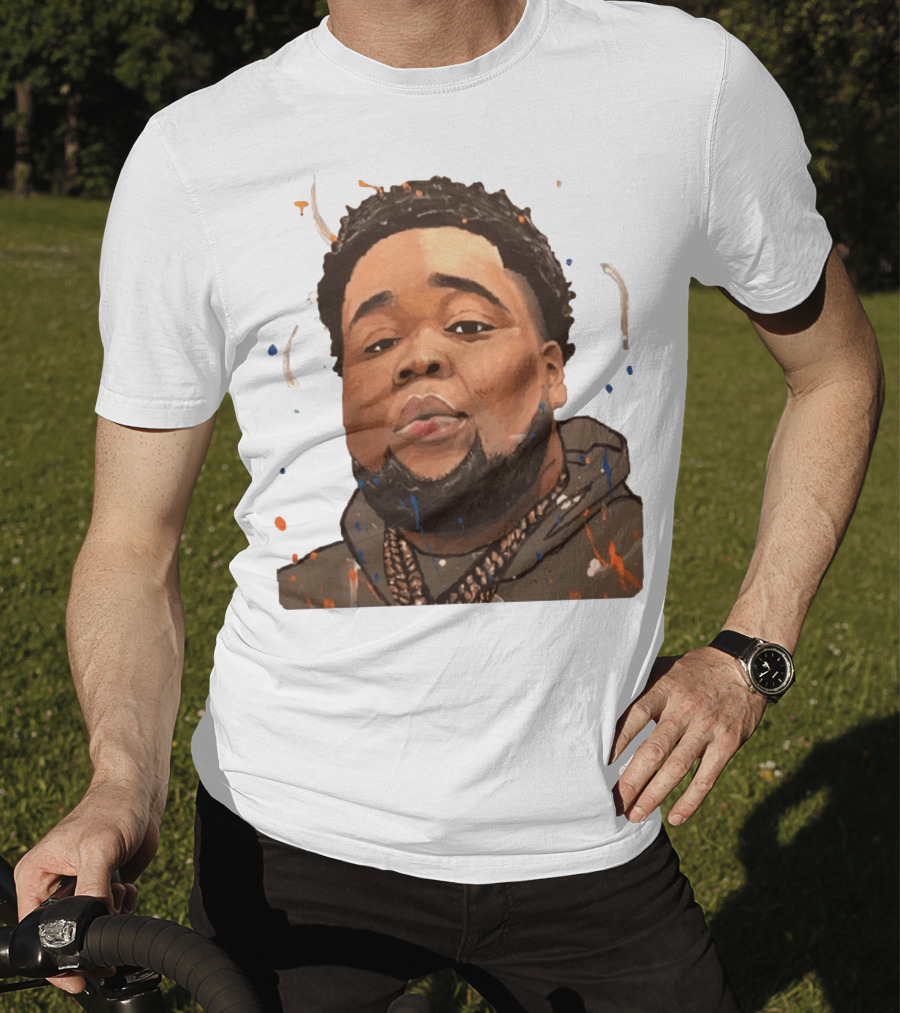 Rod Wave Hoodie Portrait Splash T-Shirt