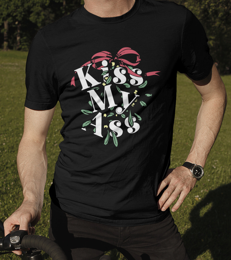 Kiss My Ass Cody Ko Merch Mistletoe Bow T-Shirt