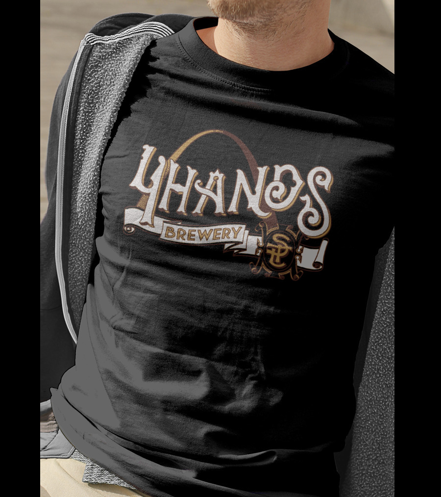 4 Hands Brewing Brewery St. Louis Arch Icon T-Shirt
