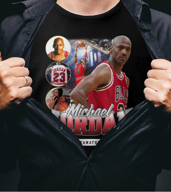 Michael Jordan Dreamathon 23 Basketball T-Shirt