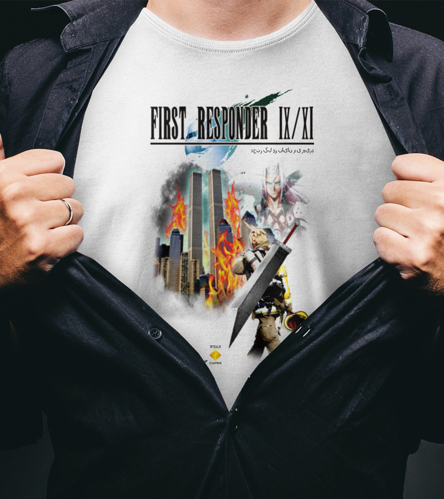 First Responder IX XI Real Heroes 9/11 T-Shirt