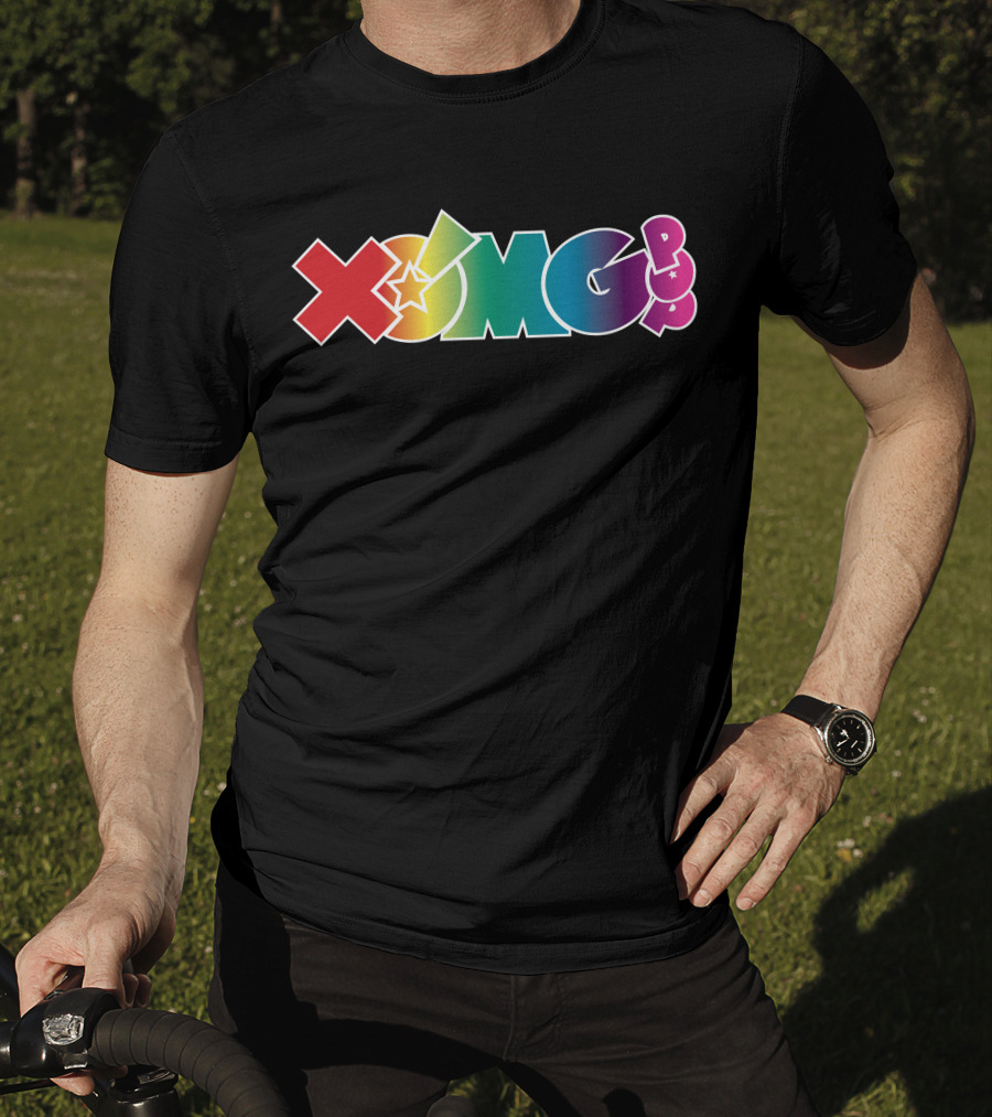 XOMG Pop Rainbow Starburst T-Shirt