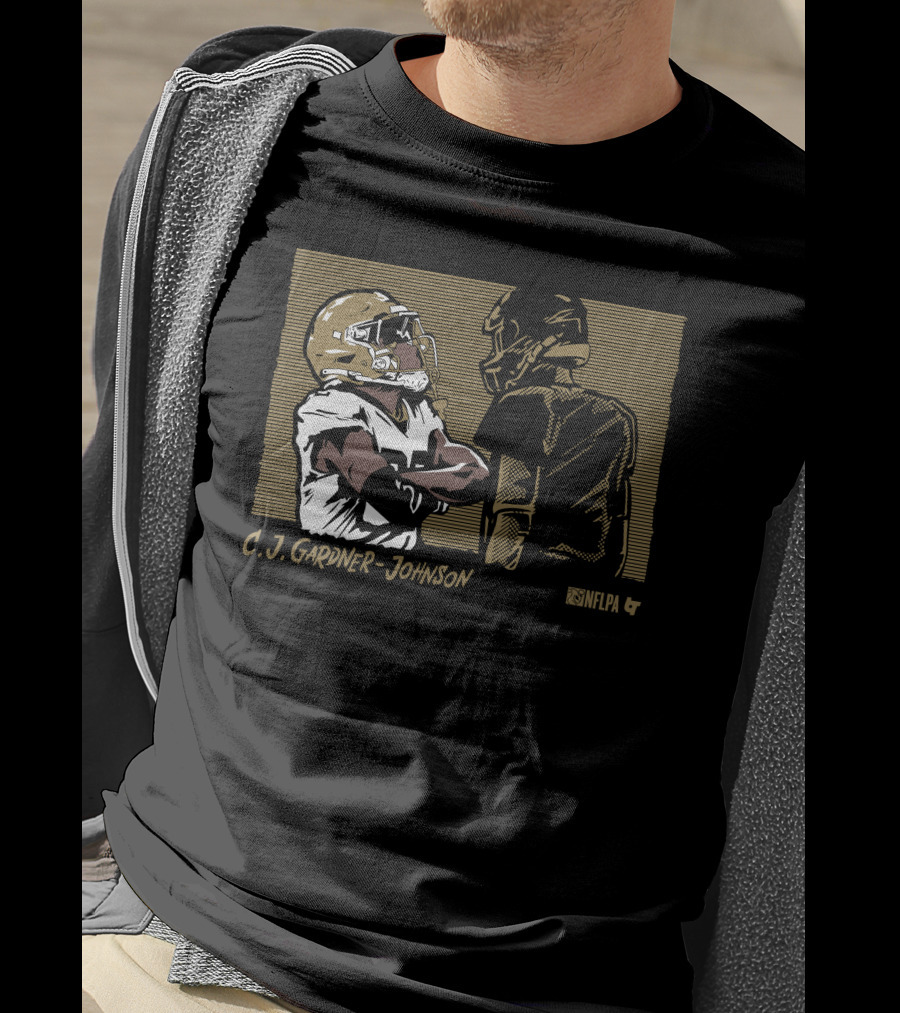 C.J. Gardner-Johnson NFLPA The Instigator Confrontation T-Shirt