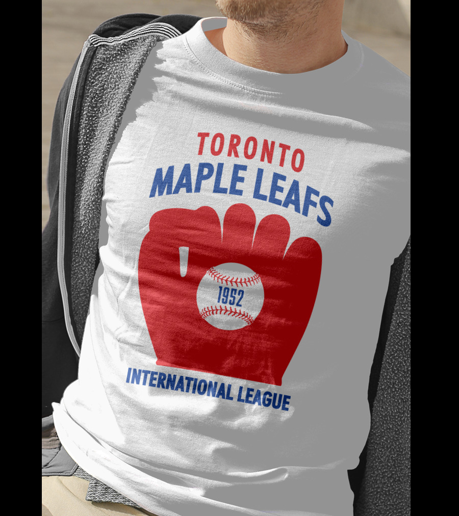 Toronto Maple Leafs 1952 International League Baseball Glove T-Shirt