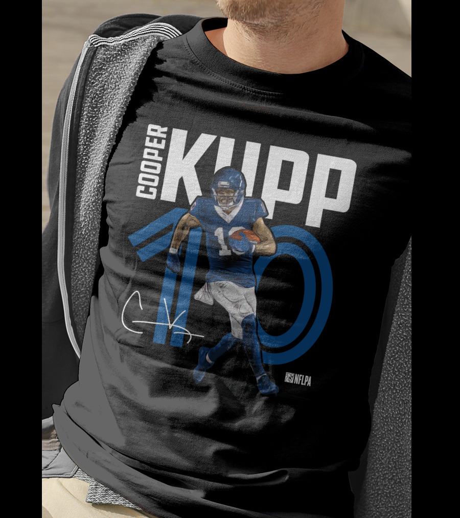 COOPER KUPP 10 NFLPA Football Player T-Shirt