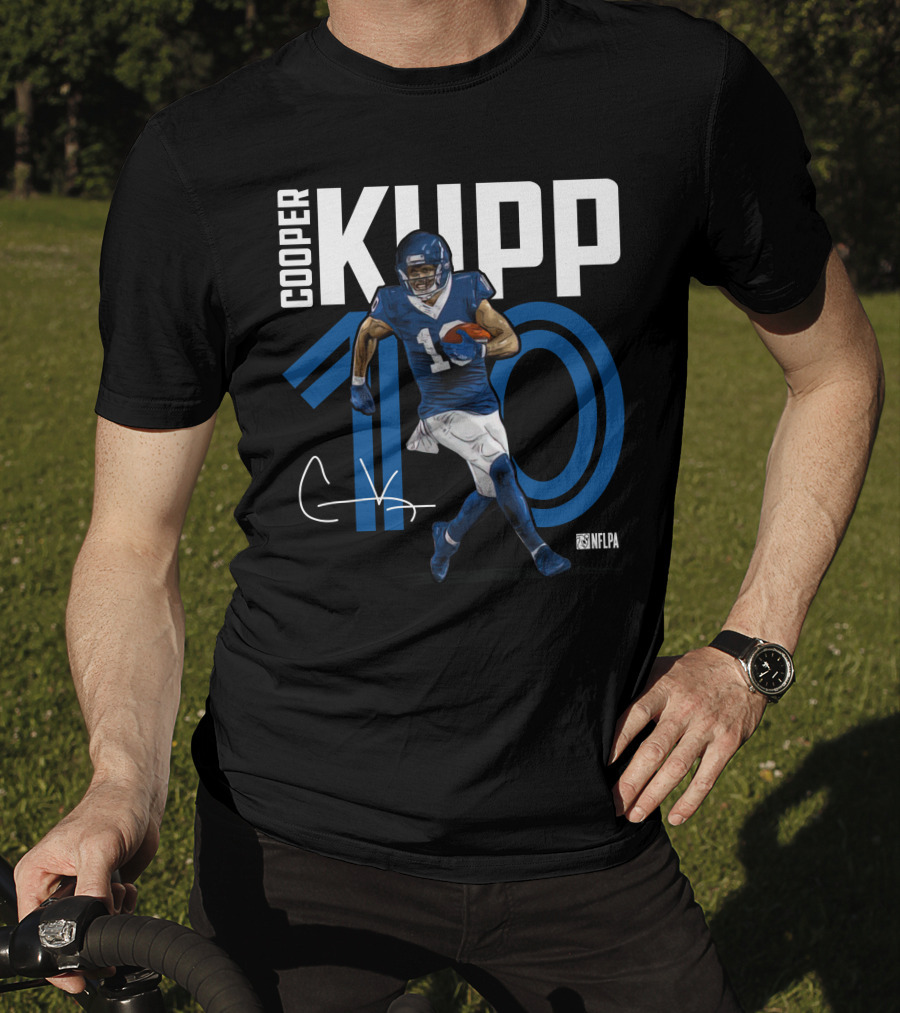 COOPER KUPP 10 NFLPA Football Player T-Shirt