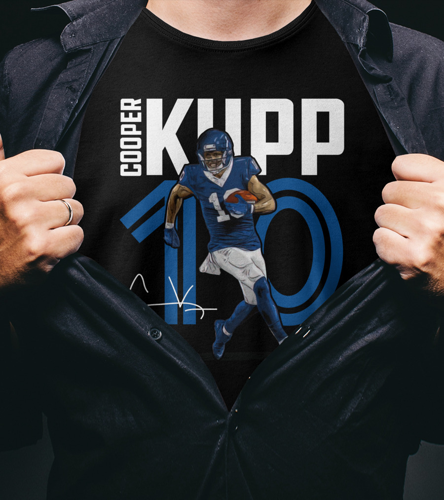 COOPER KUPP 10 NFLPA Football Player T-Shirt