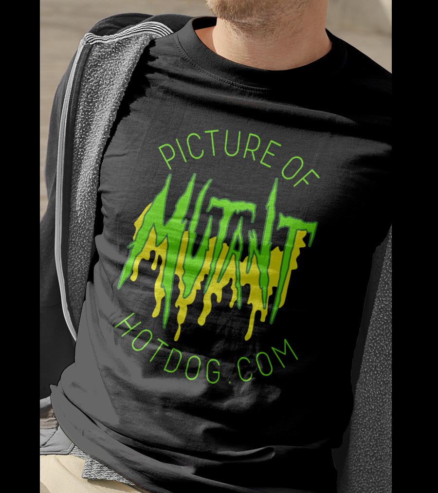 Picture Of Mutant Hotdog.com T-Shirt