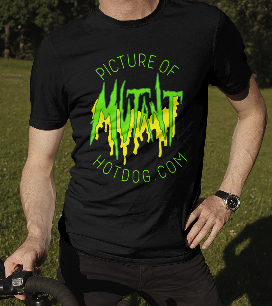 Picture Of Mutant Hotdog.com T-Shirt