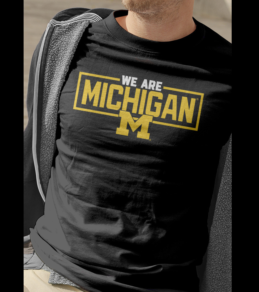 WE ARE MICHIGAN Block M T-Shirt