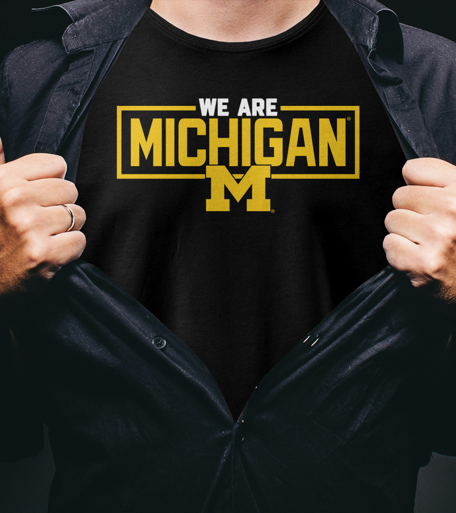 WE ARE MICHIGAN Block M T-Shirt