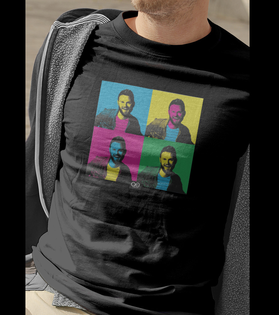 Queer Eye Merch Pop Art Style Four Panel T-Shirt