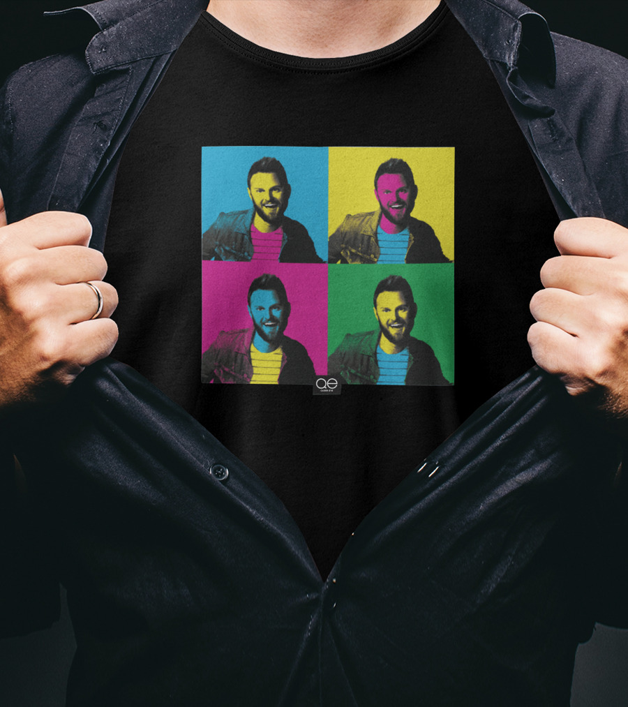 Queer Eye Merch Pop Art Style Four Panel T-Shirt